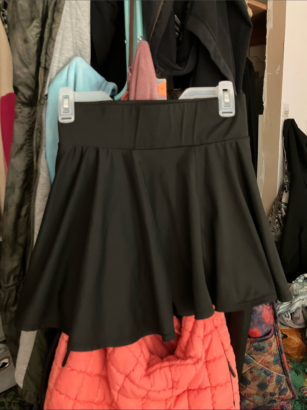 Black Athletic Skort (tennis skirt)